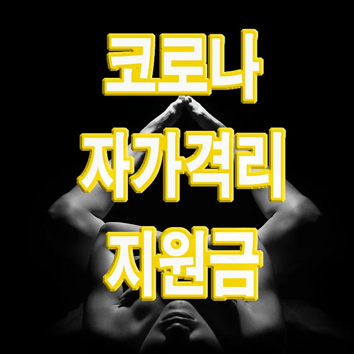 코로나 자가격리 지원금 재택치료 지원금 신청방법 신청기간 대상자