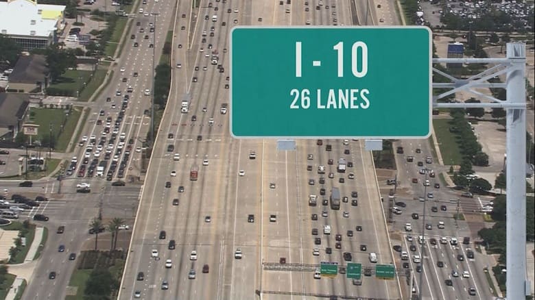 세계에서 가장 넓은 고속도로 VIDEO: World's widest highway