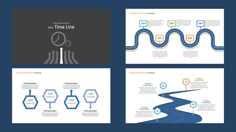 타임라인 PPT 템플릿,  time line 파워포인트 템플릿