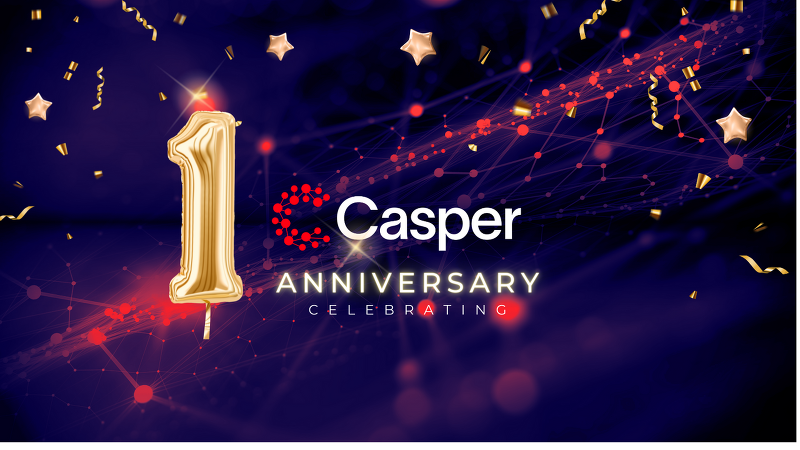 [Casper Labs 캐스퍼] Casper가 메인넷 출시 1주년을 기념합니다