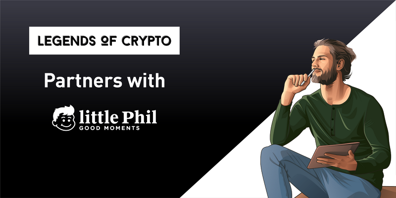 Legends Of Crypto (LOC)가 이제 자선 파트너인 Little Phil과 협업합니다!