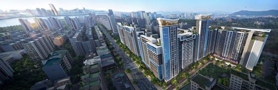 현대건설, 이촌동 강촌아파트 대전 장대B구역 재건축 연이어 수주