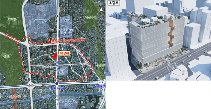 서울시, 율곡로 지구단위계획구역 외 2건 도시․건축공동위원회 결정