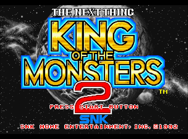 SNK - 킹 오브 더 몬스터즈 2 더 넥스트 씽 세계판 King of the Monsters 2 The Next Thing World (네오지오 CD - NG-CD - iso 다운로드)
