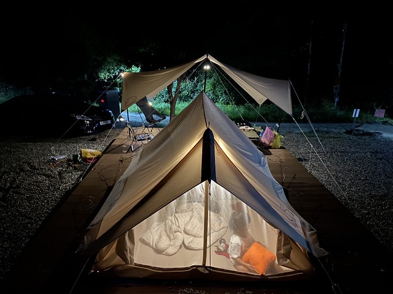 (캠핑) 노르디스크 이든과 우당탕탕 여름휴가 2박3일 양구 약수골캠핑장 캠핑 사이트!