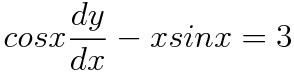 [공업수학] 1.3 Separable ODEs (변수분리형 상미분 방정식)
