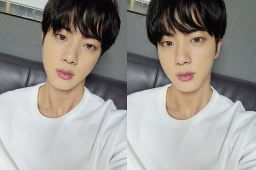 방탄소년단 진 '반짝반짝 빛나는 눈? 수술해서 그렇다' 눈빛 매력 비결 공개