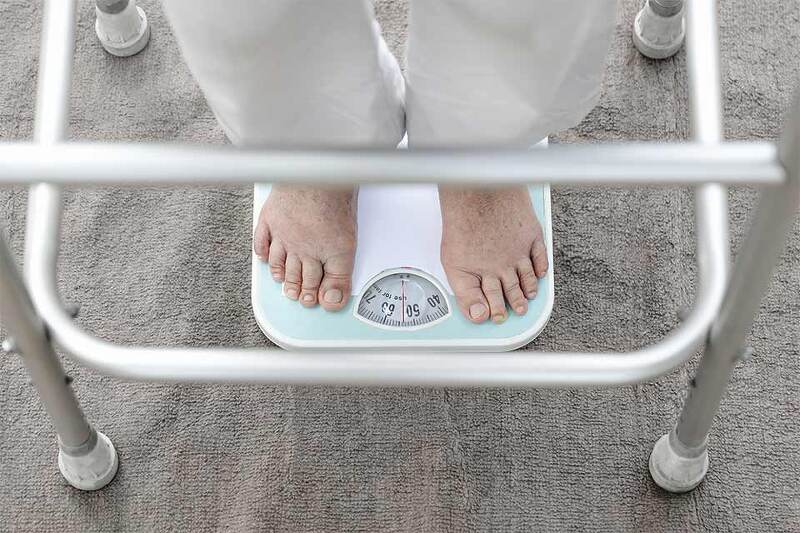 노년에 체중 감소폭 커지면 치매 위험 높아져