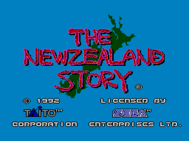 더 뉴질랜드 스토리 Europe (세가 마스터 시스템 - SMS)