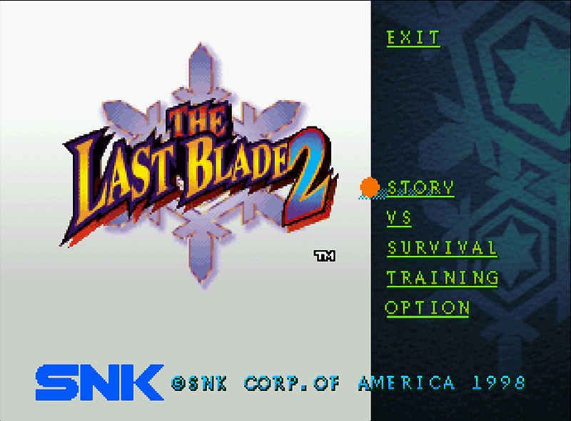SNK - 더 라스트 블레이드 2 세계판 The Last Blade 2 World (네오지오 CD - NG-CD - iso 다운로드)