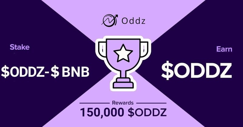 [Oddz] $BNB LP 토큰을 스테이킹하고 Oddz 플랫폼에서 $ODDZ를 획득하세요