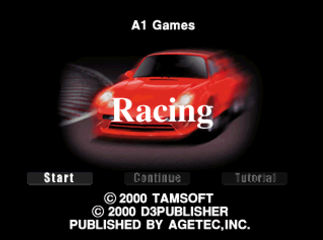 A1 Games - 레이싱 북미판 Racing USA (플레이 스테이션 - PS - iso 다운로드)
