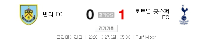 해외축구 - 번리 VS 토트넘 2020 / 2021 프리미어리그 6라운드 하이라이트 (2020년 10월 27일) 손흥민 결승골 EPL 득점 순위 1위 등극