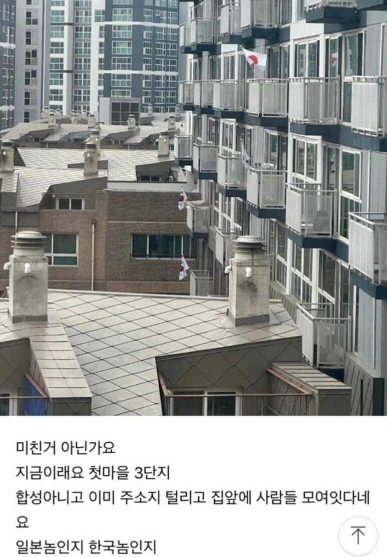삼일절 일장기 아파트 어디? 세종시 한솔동 첫마을 7층 퍼스트 프라임  매국노 이유 일본 국적 아님 40대 부부 한국인 신상 주민글 (+3.1절 게양 경위)
