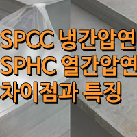 SPCC와 SPHC 차이점과 특징/냉간압연과 열간압연의 차이는 !?