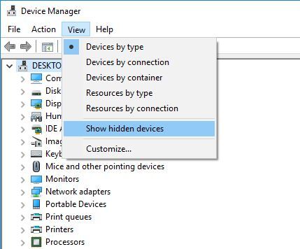 [Windows] 윈도우 네트워크 드라이버 사라짐, 무선 네트워크 어댑터 없음