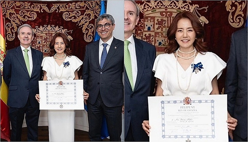 전 KBS 아나운서 출신 손미나, 스페인 국가 훈장 받더니 감독 데뷔...여행다큐 