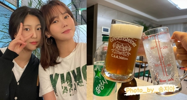 박연수, 딸 송지아와 치맥 데이트에 “눈물 찔끔 날 것 같아” [SNS컷]