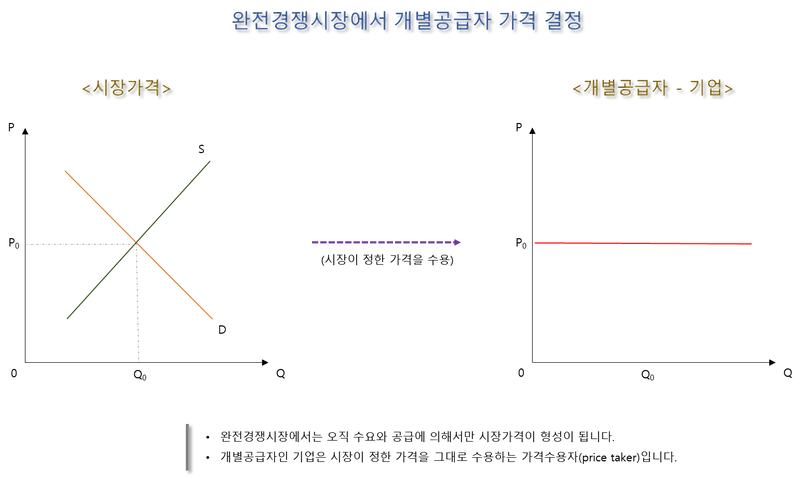 완전경쟁시장 조건과 예시