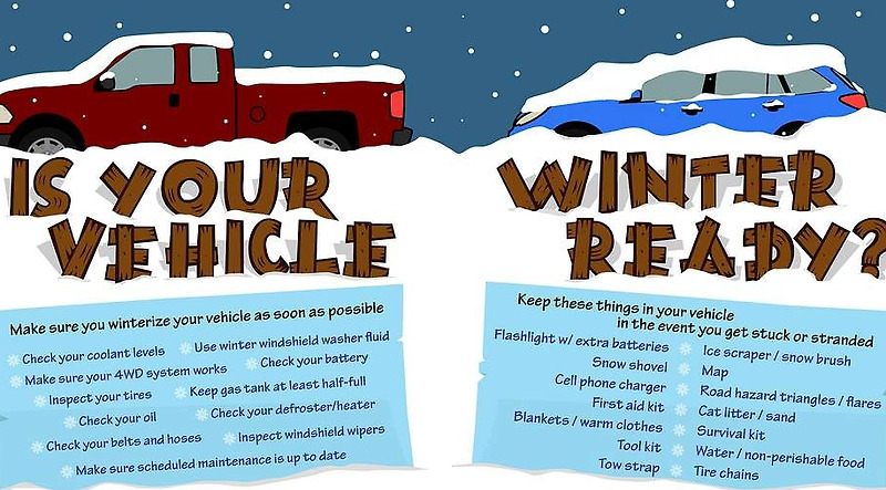 다가올 겨울을 준비하기 위한 차량 월동준비: 간단한 정비 가이드