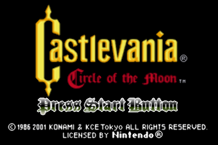 코나미 (KONAMI) - 캐슬바니아 서클 오브 더 문 북미판 Castlevania Circle of the Moon USA (게임보이 어드밴스 - GBA - 롬파일 다운로드)