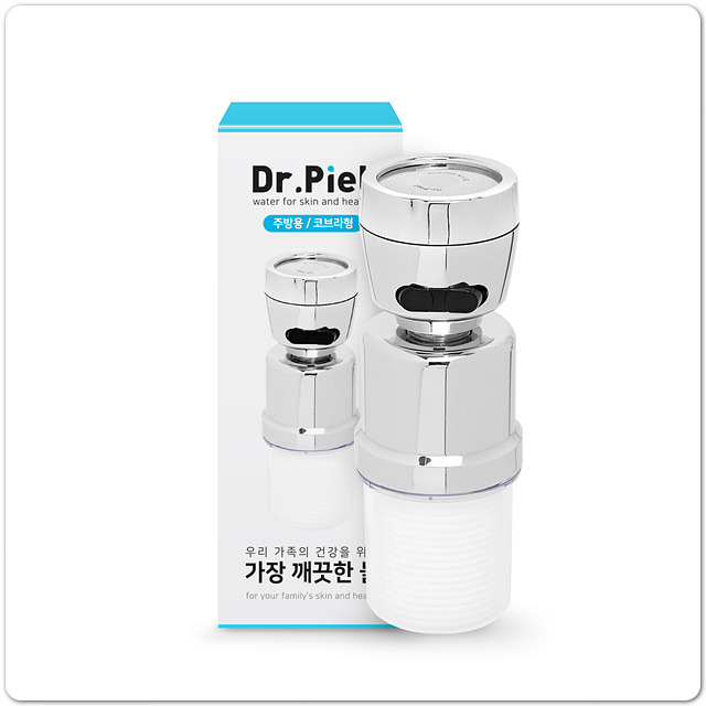 닥터피엘 주방용 필터 화제의 싱크대 녹물제거 강력한 수압 절수 효과 3중 차단 호환 필터 추천