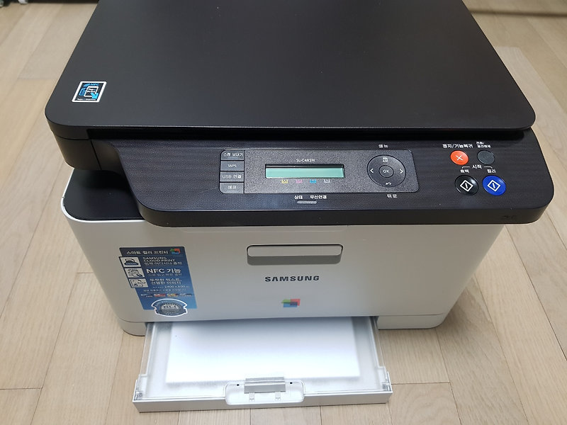 삼성 컬러 레이저 복합 프린터기 SL-C483W 구입 후기(SL-C483, SL-C483FW 와 비교)