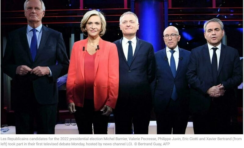 내년 프랑스 대선 급부상한 우파 논객 '에릭 젬무어'...출마 선언도 안했는데 여론 2위 French election 2022: centre-right candidates fail to find their voice in debate