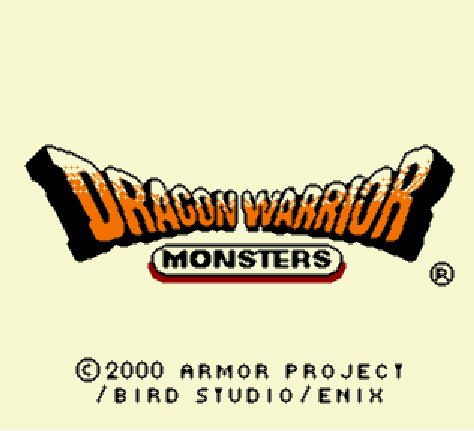 드래곤 워리어 몬스터즈 Dragon Warrior Monsters USA (게임보이 컬러 - GBC)