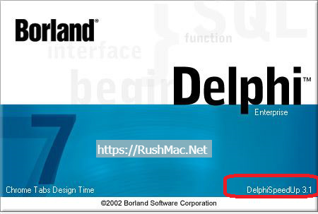 [Delphi] DelphiSpeedUp 3.1  IDE AddIn