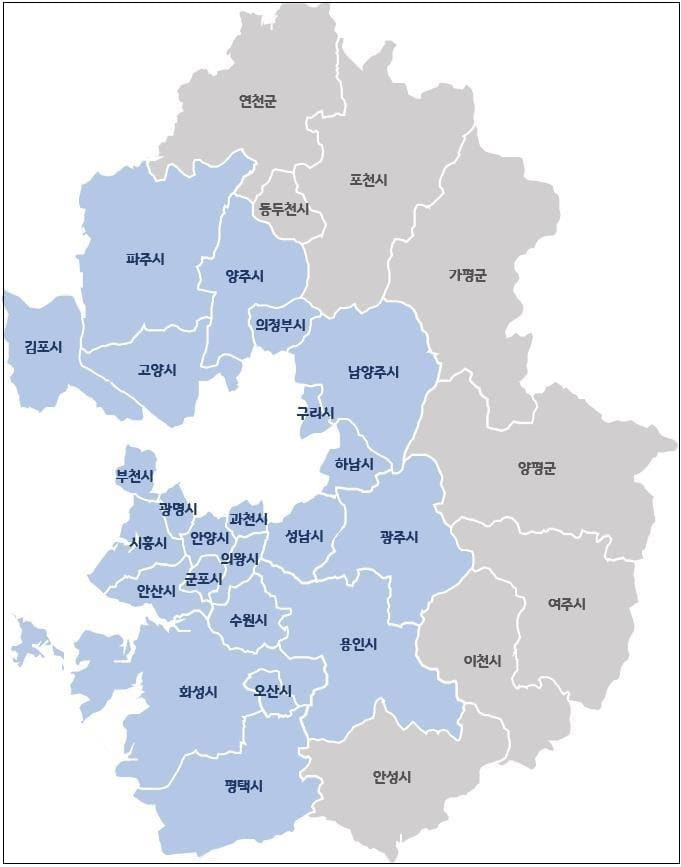 수원시 등 23개 시 외국인·법인 토지거래허가구역 지정 1년 6개월 만 해제 ㅣ공시지가 최고 상승 지역은  [경기도] ㅣ서울 개별공시지가 상승 동향