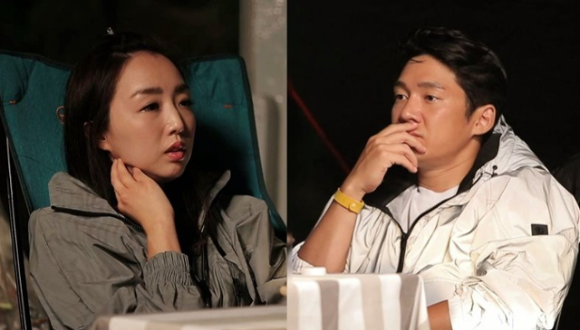 동상이몽 송창의 아내 오지영 캠핑 취중진담 너는 내 운명