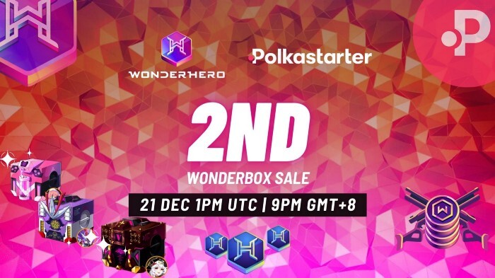 [WonderHero] WonderHero.io에서 2번째 배치 WonderBox 세일 예정