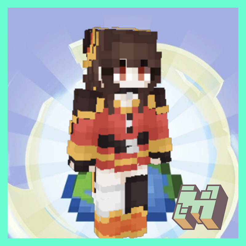 마인크래프트 메구밍 스킨 Megumin
