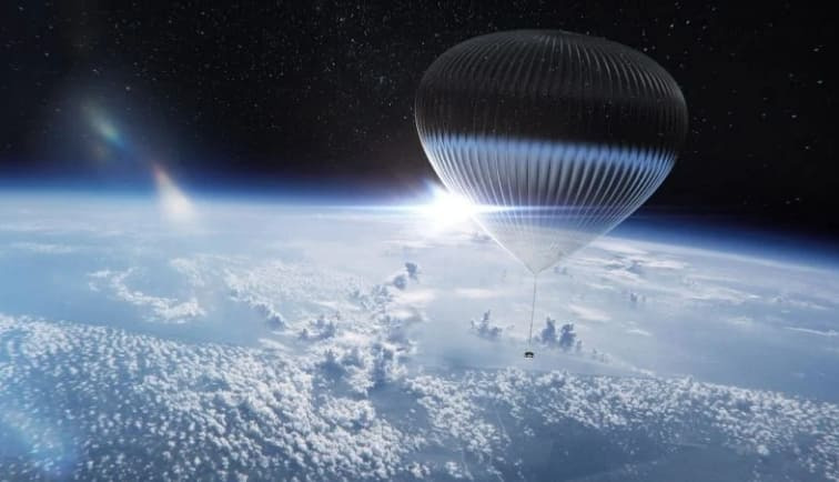 2024년 승객 비행 개시 풍선 우주선 공개 VIDEO: World View unveils balloon spacecraft that will begin passenger flights in 2024