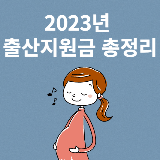 2023년 출산지원금 총정리 (+부모급여, 첫만남이용권, 아동수당, 임신바우처, 전기세 감면)
