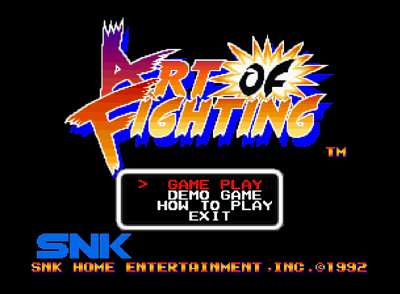 SNK - 아트 오브 파이팅 세계판 Art of Fighting World (네오지오 CD - NG-CD - iso 다운로드)