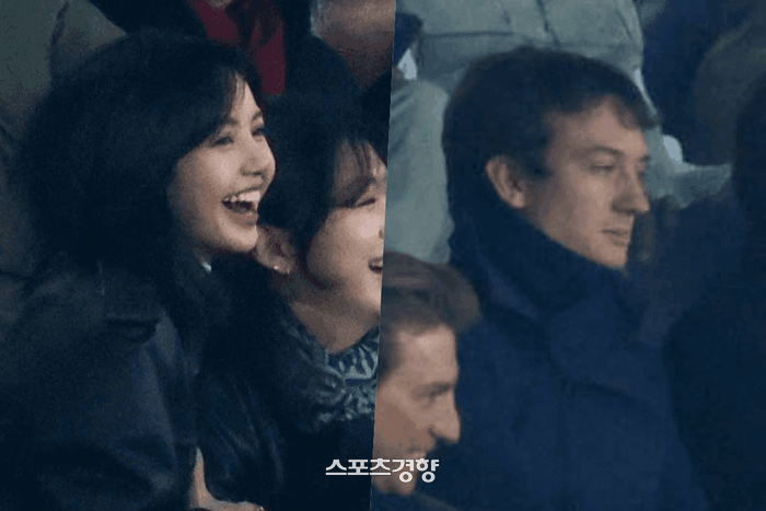 블랙핑크 리사, 열애설 재벌 남친과 축구장 데이트...파리서 이강인 응원