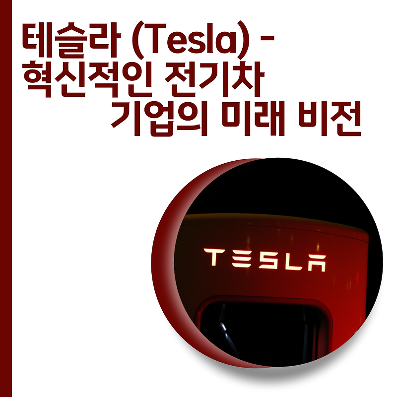 테슬라 (Tesla) - 혁신적인 전기차 기업의 미래 비전