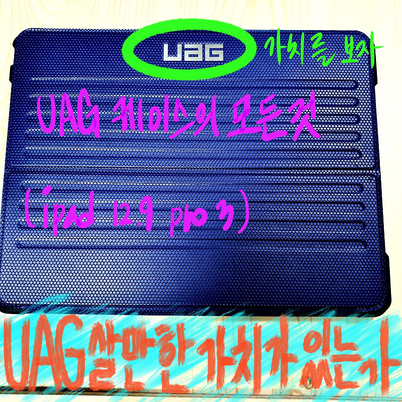 아이패드 프로 3세대 12.9 UAG 케이스