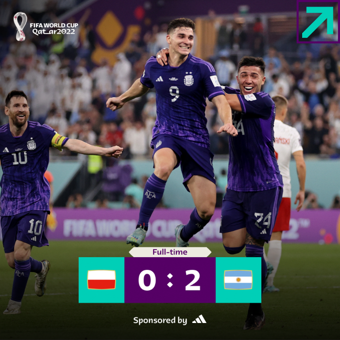 카타르월드컵 C조 5경기 폴란드 vs 아르헨티나 결과