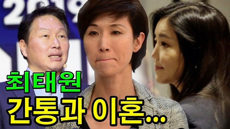 최태원 노소영 세기의 이혼 뒷이야기. + 내연녀 밀착취재!