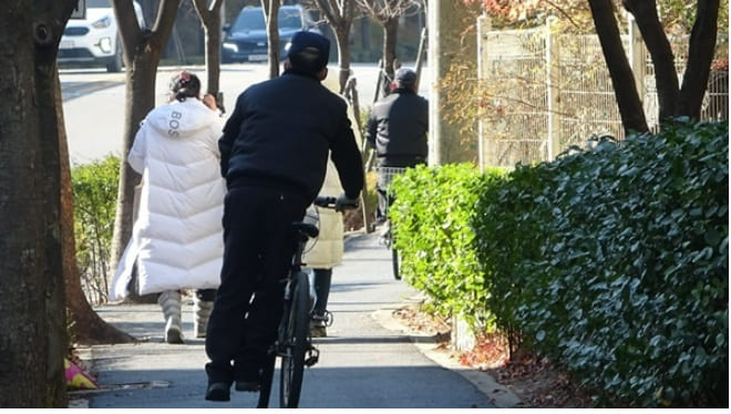 자전거 겸용 보도의 안전통행 원칙