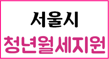 서울시 청년월세지원 신청방법, 기간, 조건, 자격요건, 지급일 총정리!! (청년사업)