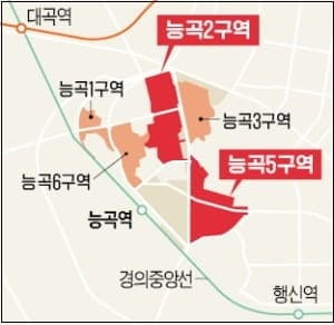 HDC현대산업개발, 능곡5구역 주택재개발정비사업 ㅣ 서한,인천가정2 A-2BL 아파트 건설공사 3공구 수주