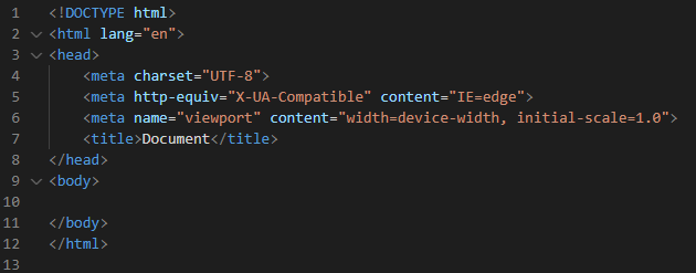 [HTML] HTML 기본구조, 기본태그