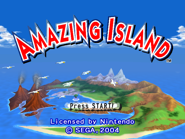 세가 (SEGA) - 어메이징 아일랜드 북미판 Amazing Island USA (게임큐브 - GC - iso 다운로드)