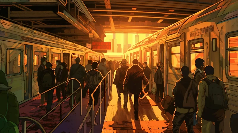 지하철에서의 소중한 만남: 잃어버린 물건을 찾아주며 나눈 영어회화