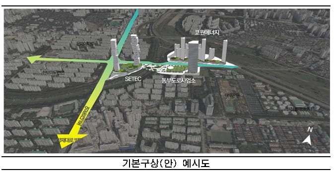 서울시, '양재천·탄천 합수부 일대 신(新)국제문화복합지구 조성