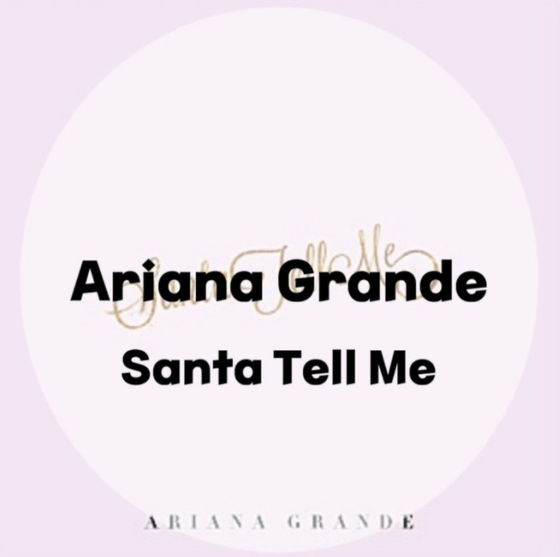 X-MAS : Ariana Grande : Santa Tell Me (가사/듣기/Lyric Video)